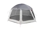 Vidaxl Pool Tent With Removable Fly & Mesh Walls Grey 510x510 Cm Vidaxl Pool Tent With Removable Fly & Mesh Walls Grey 510x510 Cm