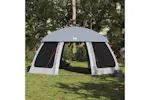 Vidaxl Pool Tent With Removable Fly & Mesh Walls Grey 510x510 Cm Vidaxl Pool Tent With Removable Fly & Mesh Walls Grey 510x510 Cm