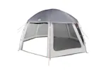 Vidaxl Pool Tent With Removable Fly & Mesh Walls Grey 510x510 Cm Vidaxl Pool Tent With Removable Fly & Mesh Walls Grey 510x510 Cm