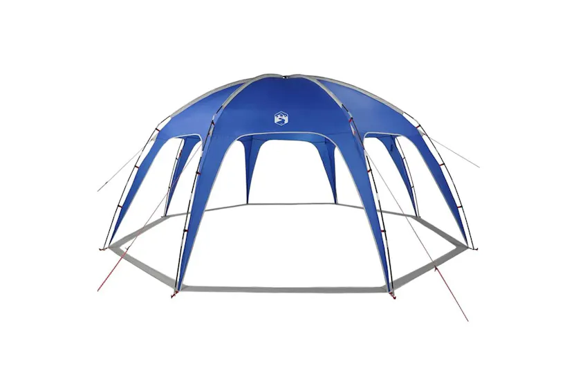 Vidaxl Party Tent Azure Blue Waterproof Vidaxl Party Tent Azure Blue Waterproof
