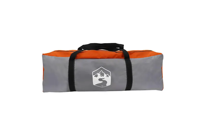 Vidaxl Family Tent Cabin 6-person Grey And Orange Waterproof Vidaxl Family Tent Cabin 6-person Grey And Orange Waterproof