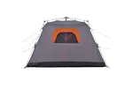 Vidaxl Camping Tent Cabin 4-person Grey And Orange Quick Release Vidaxl Camping Tent Cabin 4-person Grey And Orange Quick Release
