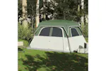 Vidaxl Family Tent Cabin 6-person Green Waterproof Vidaxl Family Tent Cabin 6-person Green Waterproof