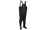 Vidaxl Chest Waders With Boots Black Size 38 Vidaxl Chest Waders With Boots Black Size 38