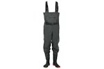 Vidaxl Chest Waders With Boots And Belt Dark Green Size 43 Vidaxl Chest Waders With Boots And Belt Dark Green Size 43