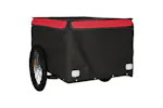 Vidaxl Bike Trailer Black And Red 45 Kg Iron Vidaxl Bike Trailer Black And Red 45 Kg Iron
