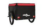 Vidaxl Bike Trailer Black And Red 45 Kg Iron Vidaxl Bike Trailer Black And Red 45 Kg Iron