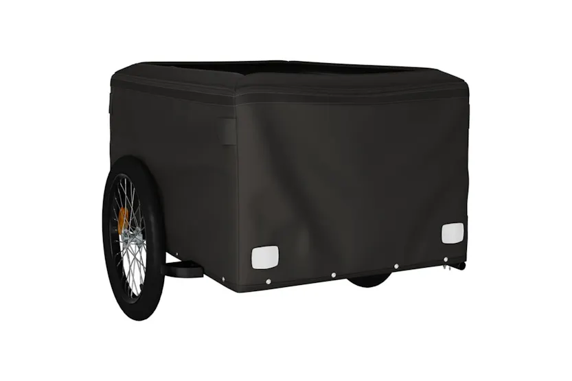 Vidaxl Bike Trailer Black And Red 45 Kg Iron Vidaxl Bike Trailer Black And Red 45 Kg Iron