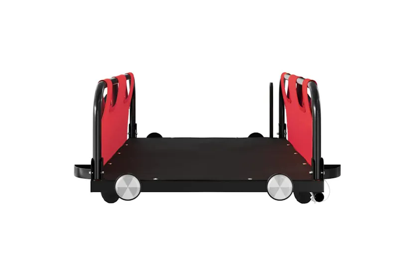 Vidaxl Bike Trailer Red Oxford Fabric And Iron Vidaxl Bike Trailer Red Oxford Fabric And Iron