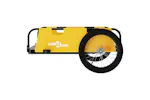 Vidaxl Bike Trailer Yellow Oxford Fabric And Iron Vidaxl Bike Trailer Yellow Oxford Fabric And Iron