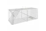 Vidaxl Animal Trap 64.5x25x26.5 Cm Galvanised Iron Vidaxl Animal Trap 64.5x25x26.5 Cm Galvanised Iron