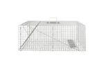 Vidaxl Animal Trap 64.5x25x26.5 Cm Galvanised Iron Vidaxl Animal Trap 64.5x25x26.5 Cm Galvanised Iron
