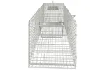 Vidaxl Animal Trap 64.5x25x26.5 Cm Galvanised Iron Vidaxl Animal Trap 64.5x25x26.5 Cm Galvanised Iron