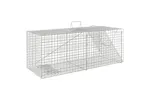 Vidaxl Animal Trap 64.5x25x26.5 Cm Galvanised Iron Vidaxl Animal Trap 64.5x25x26.5 Cm Galvanised Iron