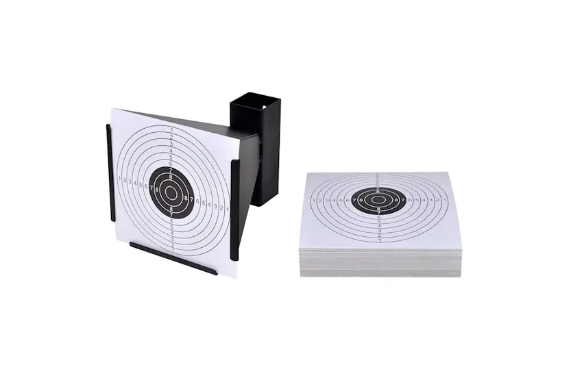 Vidaxl 14 Cm Funnel Target Holder Pellet Trap + 100 Paper Targets Vidaxl 14 Cm Funnel Target Holder Pellet Trap + 100 Paper Targets