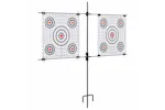Vidaxl Target Paper Stand With Shooting Papers 78x76 Cm Steel Vidaxl Target Paper Stand With Shooting Papers 78x76 Cm Steel