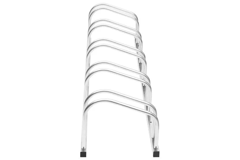 Vidaxl Bike Rack For 5 Bikes Galvanised Steel Vidaxl Bike Rack For 5 Bikes Galvanised Steel