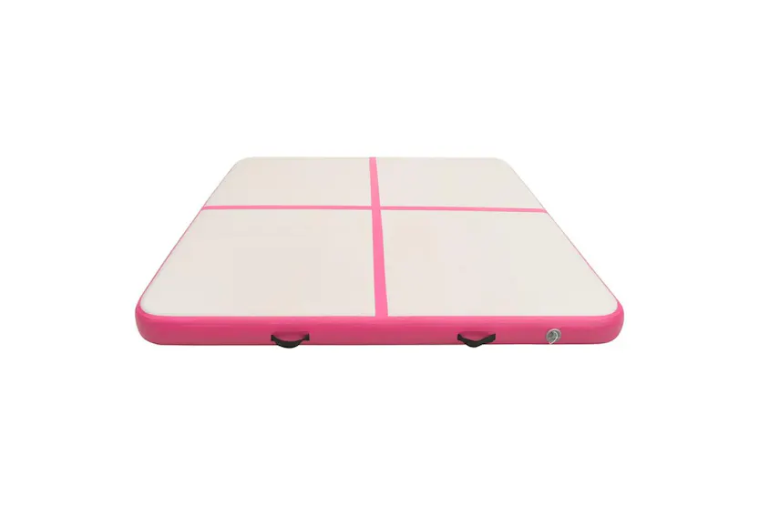 Vidaxl Inflatable Gymnastics Mat With Pump 200x200x20 Cm Pvc Pink Vidaxl Inflatable Gymnastics Mat With Pump 200x200x20 Cm Pvc Pink