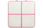 Vidaxl Inflatable Gymnastics Mat With Pump 200x200x20 Cm Pvc Pink Vidaxl Inflatable Gymnastics Mat With Pump 200x200x20 Cm Pvc Pink