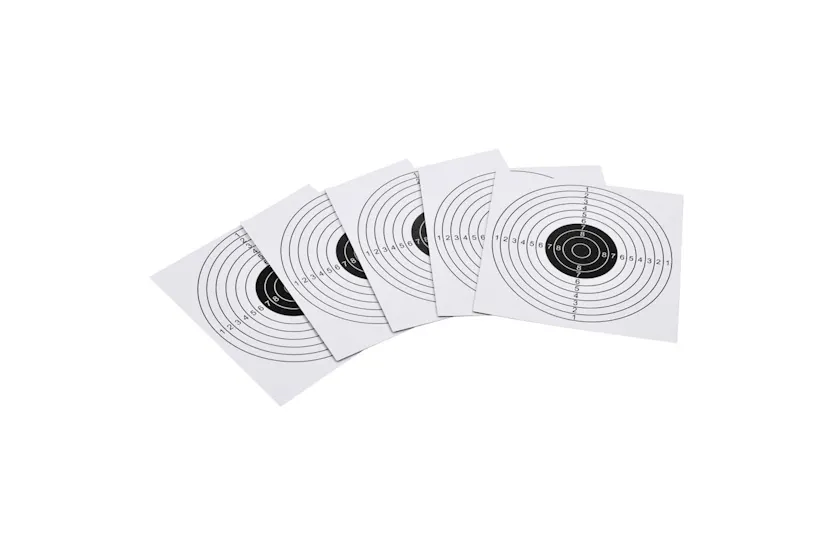 Vidaxl 100 Pcs Shooting Paper Targets 15x15 Cm Vidaxl 100 Pcs Shooting Paper Targets 15x15 Cm