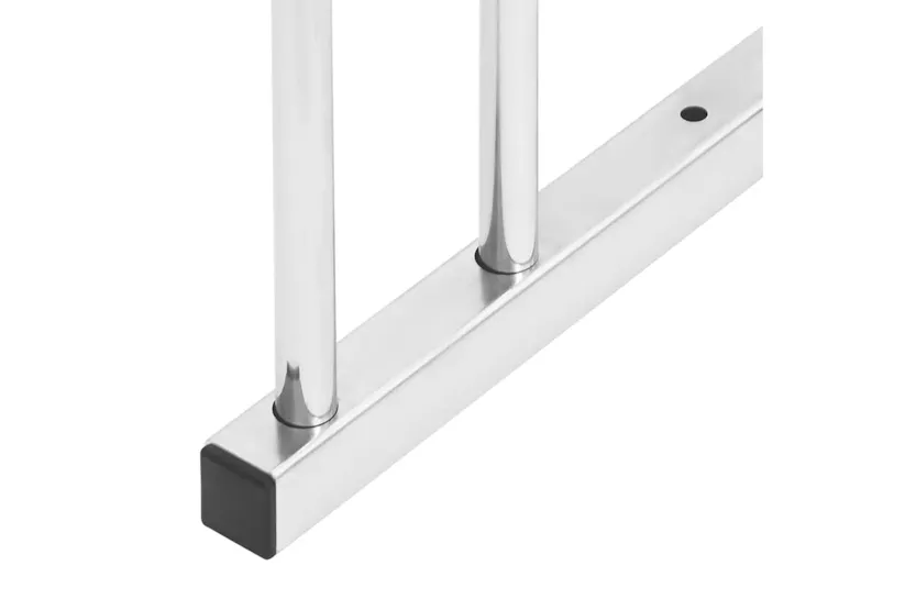 Vidaxl Bike Rack For 2 Bikes Galvanised Steel Vidaxl Bike Rack For 2 Bikes Galvanised Steel