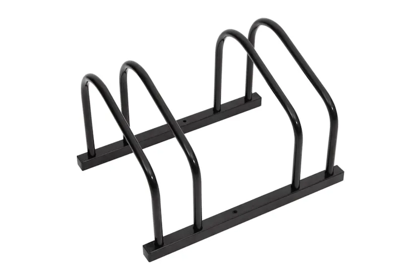 Vidaxl Bike Rack For 2 Bikes Black Steel Vidaxl Bike Rack For 2 Bikes Black Steel