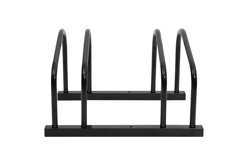 Vidaxl Bike Rack For 2 Bikes Black Steel Vidaxl Bike Rack For 2 Bikes Black Steel