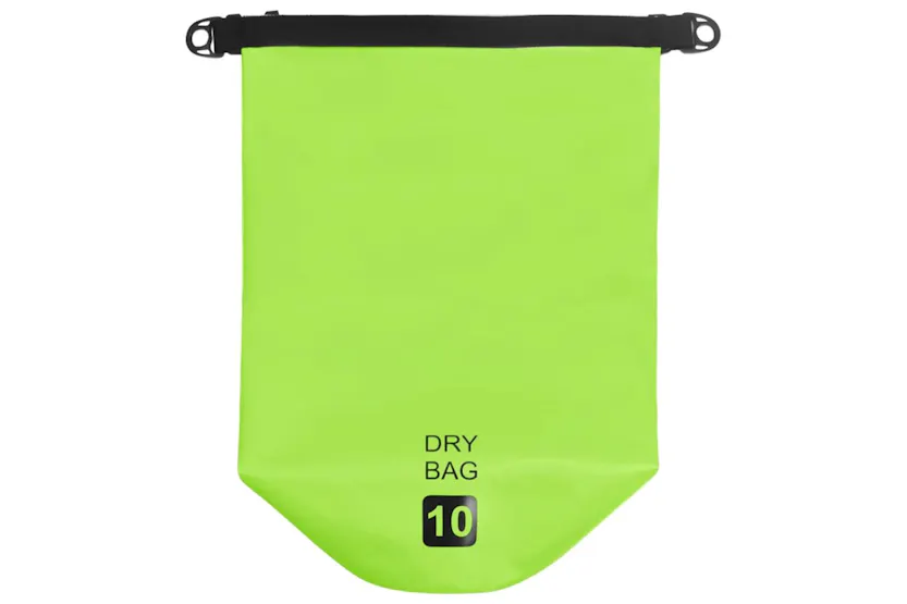 Vidaxl Dry Bag Green 10 L Pvc Vidaxl Dry Bag Green 10 L Pvc