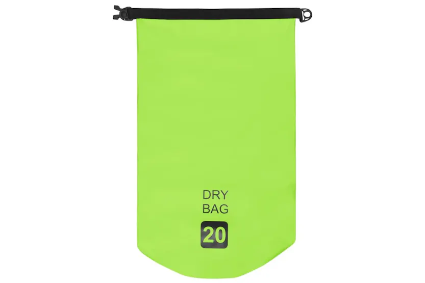 Vidaxl Dry Bag Green 20 L Pvc Vidaxl Dry Bag Green 20 L Pvc