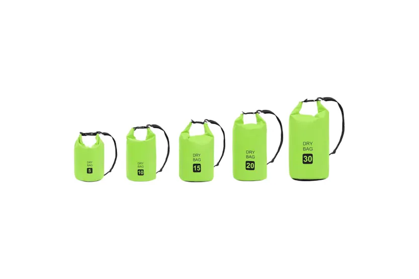 Vidaxl Dry Bag Green 20 L Pvc Vidaxl Dry Bag Green 20 L Pvc