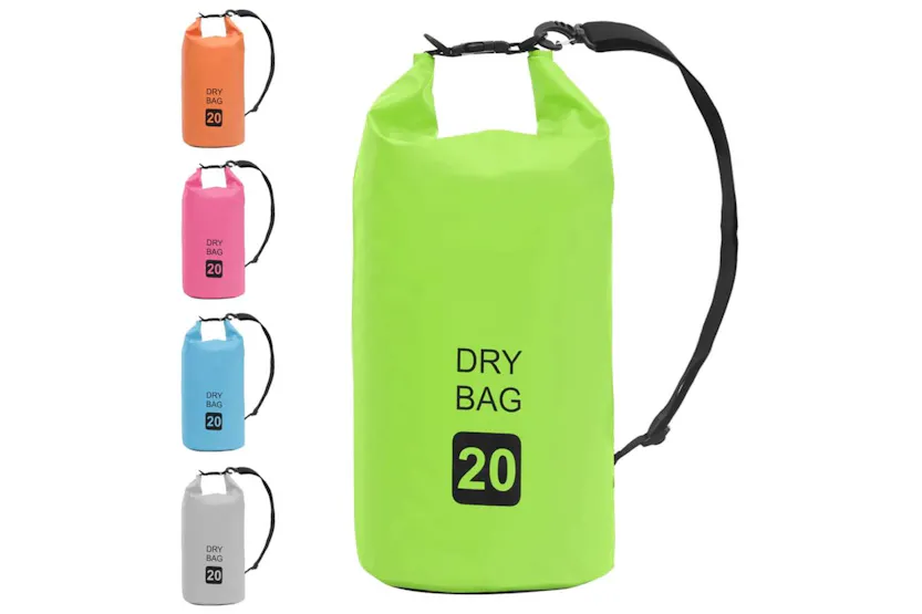 Vidaxl Dry Bag Green 20 L Pvc Vidaxl Dry Bag Green 20 L Pvc