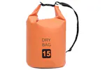 Vidaxl Dry Bag Orange 15 L Pvc Vidaxl Dry Bag Orange 15 L Pvc