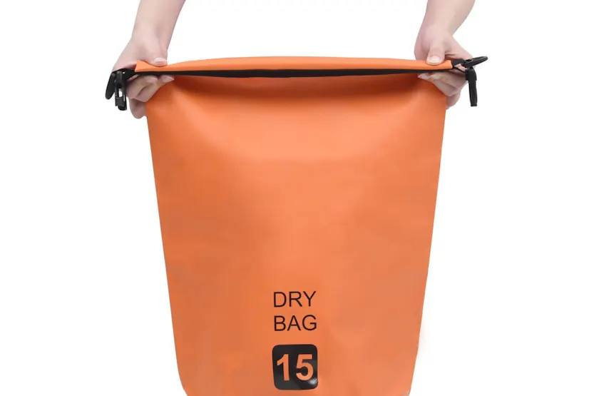 Vidaxl Dry Bag Orange 15 L Pvc Vidaxl Dry Bag Orange 15 L Pvc