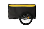 Vidaxl Bike Trailer Black And Yellow 45 Kg Iron Vidaxl Bike Trailer Black And Yellow 45 Kg Iron