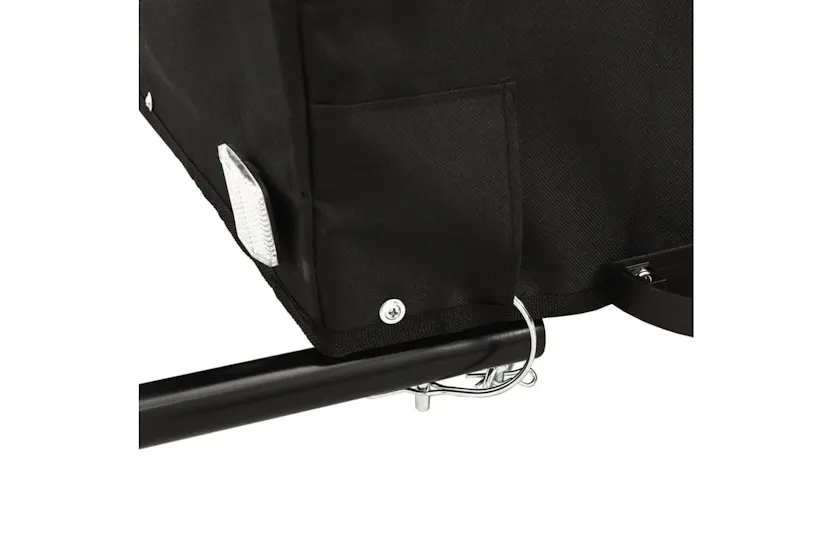 Vidaxl Bike Trailer Black And Yellow 45 Kg Iron Vidaxl Bike Trailer Black And Yellow 45 Kg Iron