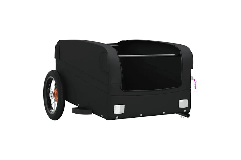Vidaxl Bike Trailer Black 30 Kg Iron Vidaxl Bike Trailer Black 30 Kg Iron