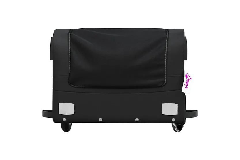 Vidaxl Bike Trailer Black 30 Kg Iron Vidaxl Bike Trailer Black 30 Kg Iron