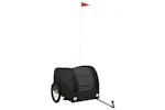 Vidaxl Bike Trailer Black 45 Kg Iron Vidaxl Bike Trailer Black 45 Kg Iron