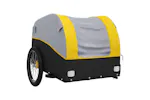 Vidaxl Bike Trailer Black And Yellow 45 Kg Iron Vidaxl Bike Trailer Black And Yellow 45 Kg Iron