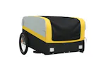 Vidaxl Bike Trailer Black And Yellow 45 Kg Iron Vidaxl Bike Trailer Black And Yellow 45 Kg Iron