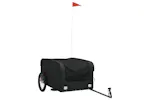 Vidaxl Bike Trailer Black 45 Kg Iron Vidaxl Bike Trailer Black 45 Kg Iron