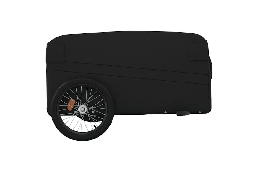 Vidaxl Bike Trailer Black 45 Kg Iron Vidaxl Bike Trailer Black 45 Kg Iron