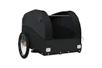 Vidaxl Bike Trailer Black 45 Kg Iron Vidaxl Bike Trailer Black 45 Kg Iron