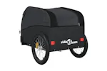 Vidaxl Bike Trailer Black 45 Kg Iron Vidaxl Bike Trailer Black 45 Kg Iron
