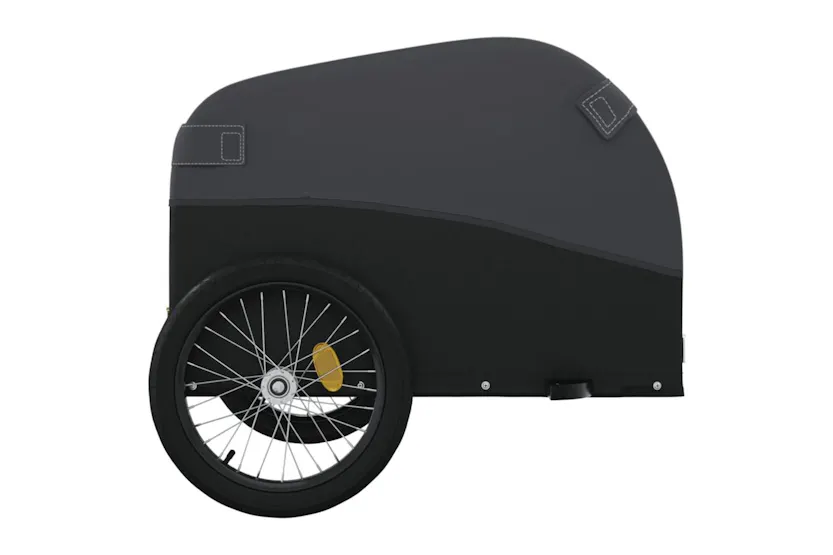 Vidaxl Bike Trailer Black 30 Kg Iron Vidaxl Bike Trailer Black 30 Kg Iron