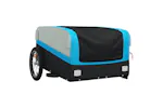 Vidaxl Bike Trailer Black And Blue 45 Kg Iron Vidaxl Bike Trailer Black And Blue 45 Kg Iron