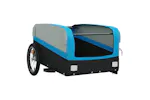 Vidaxl Bike Trailer Black And Blue 45 Kg Iron Vidaxl Bike Trailer Black And Blue 45 Kg Iron