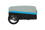 Vidaxl Bike Trailer Black And Blue 45 Kg Iron Vidaxl Bike Trailer Black And Blue 45 Kg Iron