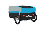 Vidaxl Bike Trailer Black And Blue 45 Kg Iron Vidaxl Bike Trailer Black And Blue 45 Kg Iron