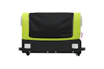 Vidaxl Bike Trailer Black And Green 45 Kg Iron Vidaxl Bike Trailer Black And Green 45 Kg Iron